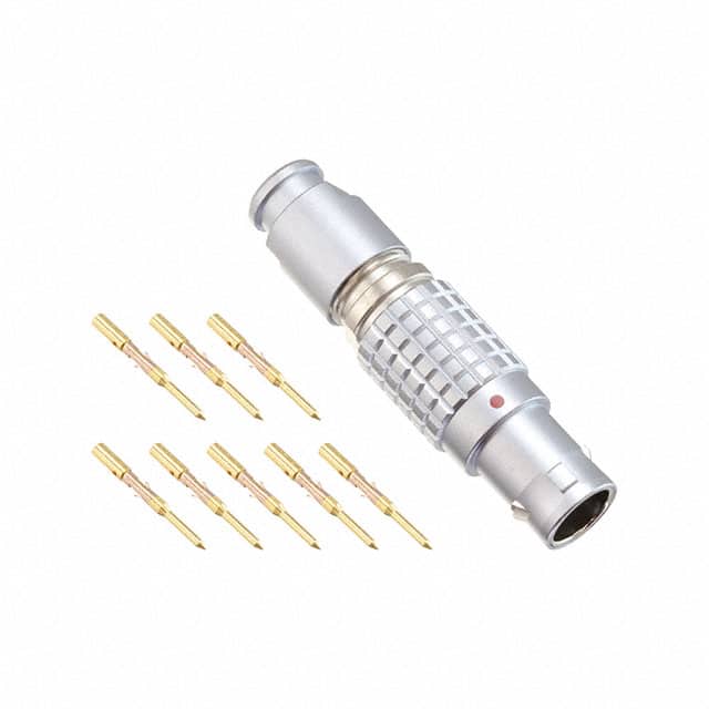 FGG.1B.308.CYCD52Z CONN PLUG MALE 8POS GOLD CRIMP