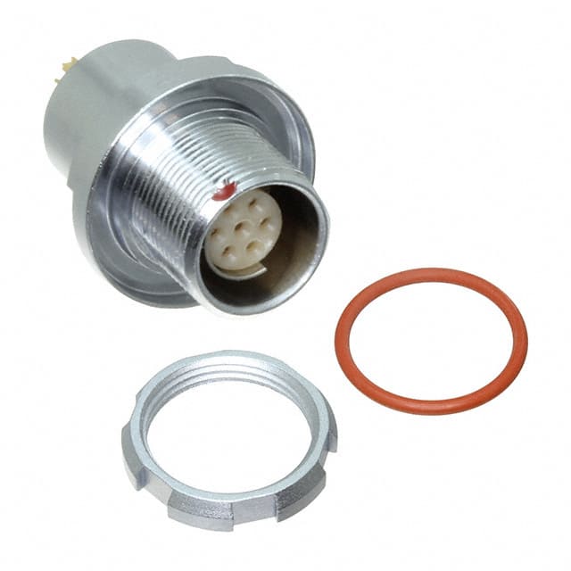 G80F1C-P07LCC0-0000 CONN RCPT FMALE 7P GOLD SLDR CUP