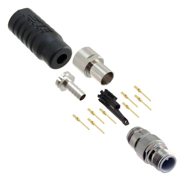 1-2823447-1 CONN PLUG MALE 8POS GOLD CRIMP