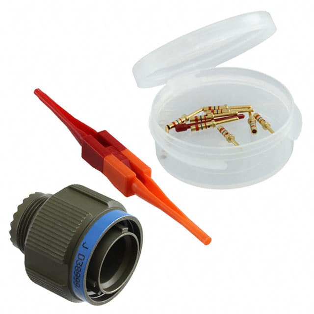 D38999/26WC8PN CONN PLUG MALE 8POS GOLD CRIMP