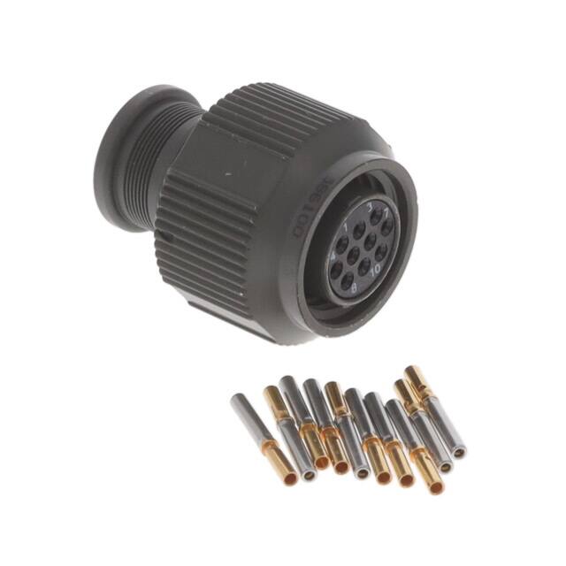 2M801-007-16NF7-10SA CONN PLUG FMALE 10POS GOLD CRIMP