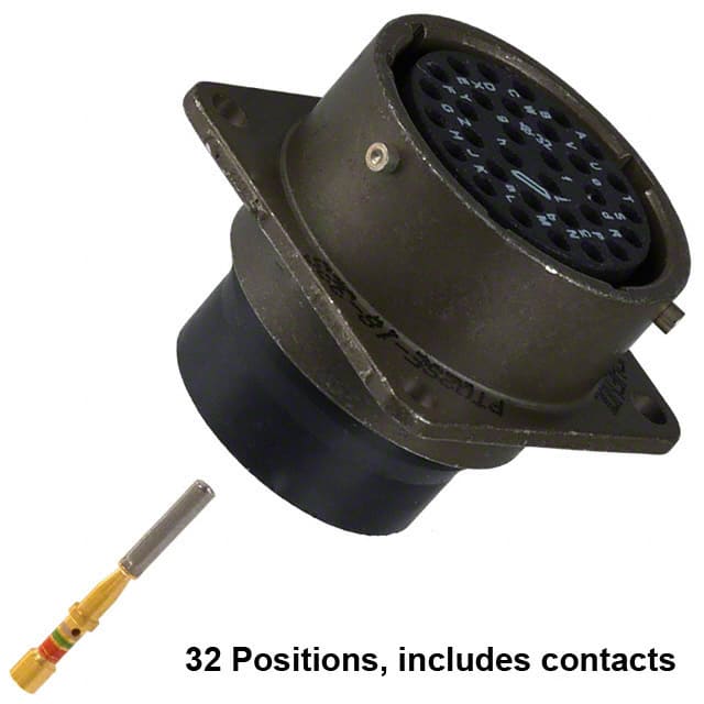 PT02SE-18-32S CONN RCPT FMALE 32POS GOLD CRIMP