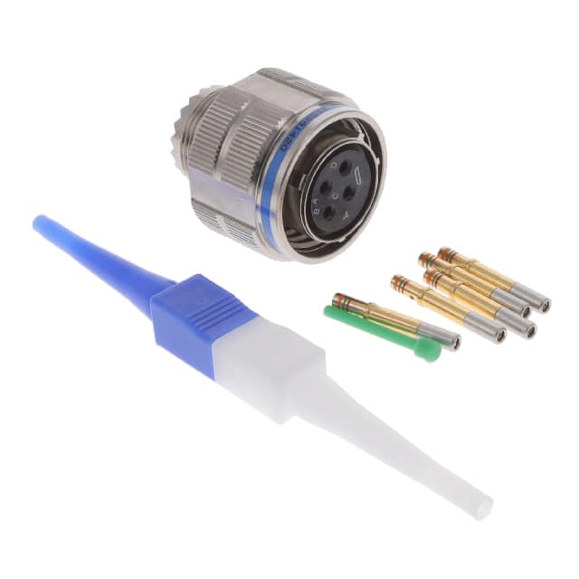 D38999/26FC4SN CONN PLUG FMALE 4POS GOLD CRIMP