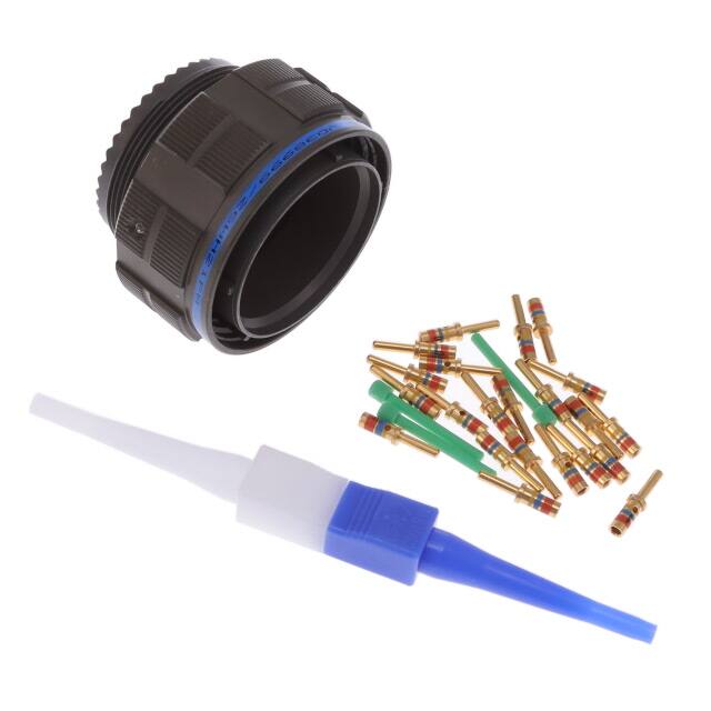 D38999/26WH21PN CONN PLUG MALE 21POS GOLD CRIMP