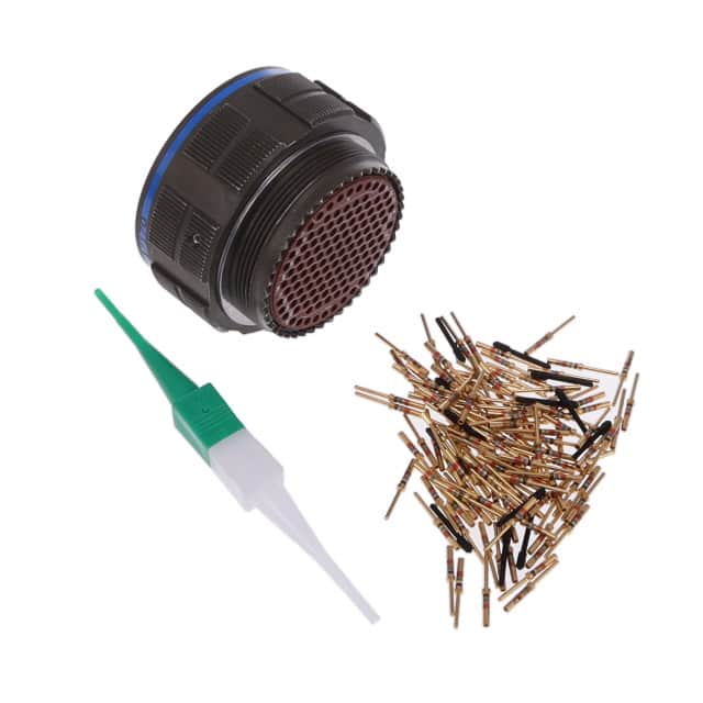 D38999/26WJ35PN CONN PLUG MALE 128POS GOLD CRIMP