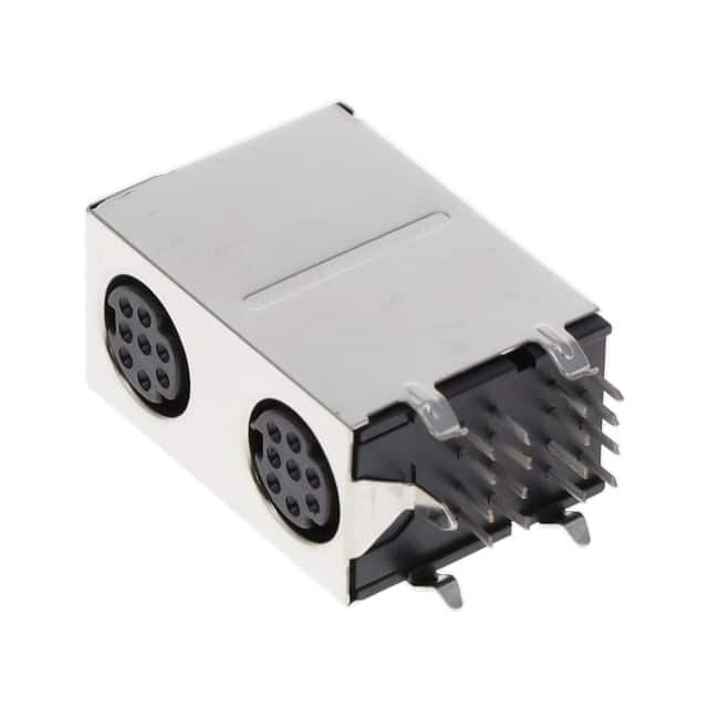 KMDGX-4S/4S-S4N CONN RCPT FMALE MIN DIN 4/4P SLD