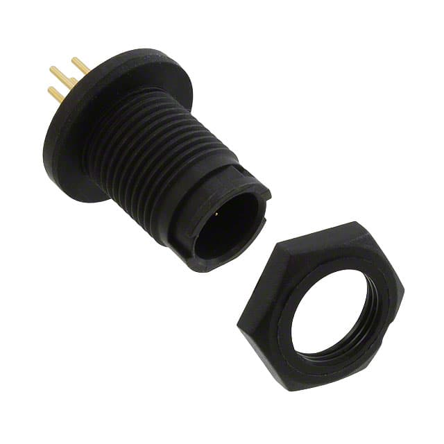 EN2P4M22P CONN RCPT MALE 4POS GOLD SOLDER