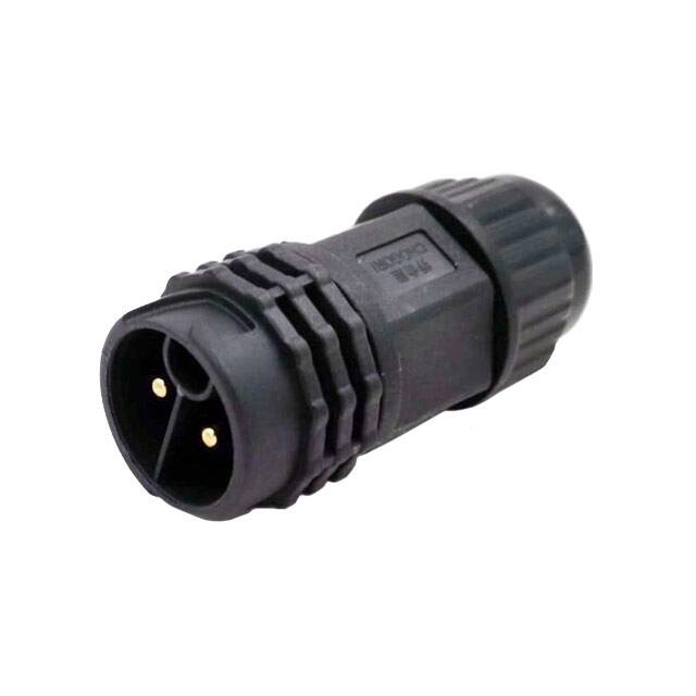 24002331-02 CONN RCPT MALE 2POS SOLDER CUP