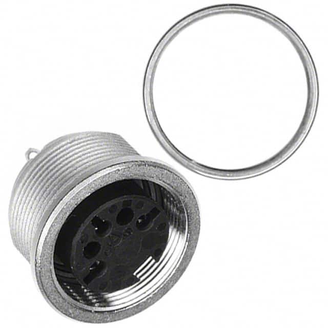 T3263018U CONN RCPT FMALE 3P GOLD SLDR CUP