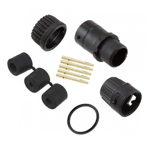 6380-5SG-3DC CONN PLUG FMALE 5POS GOLD CRIMP