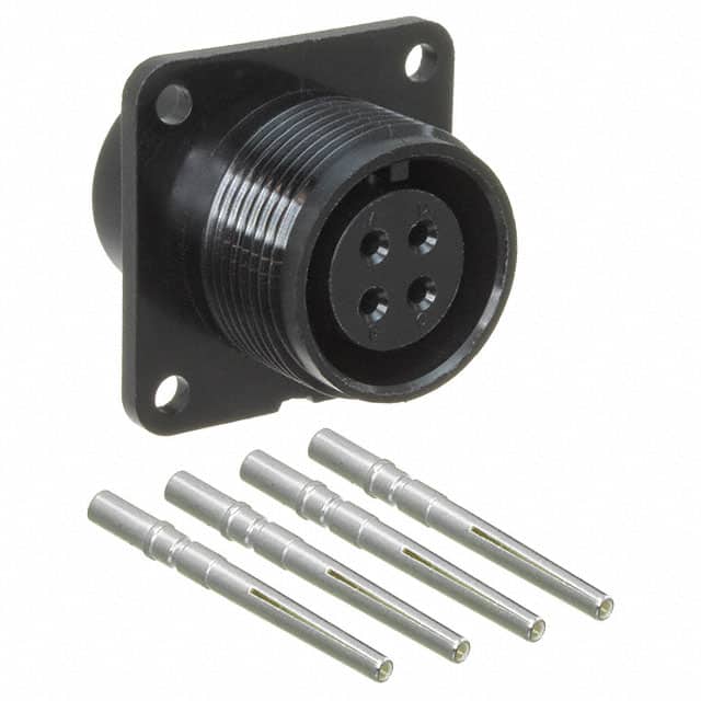 CXC3102A14S2S CONN RCPT FMALE 4P SILVER CRIMP