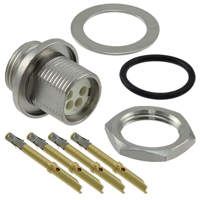 TS2P4F20 CONN RCPT FMALE 4POS GOLD CRIMP