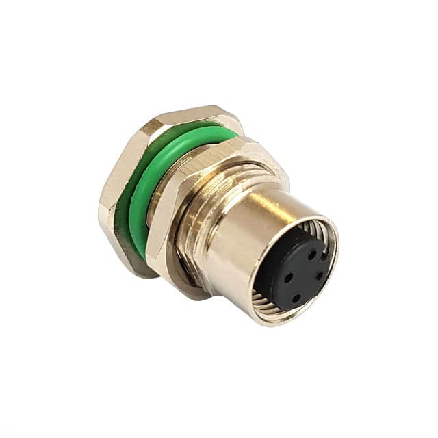 PXMBNI12RPF04APCM16 CONN PLUG FMALE 4POS GOLD SOLDER
