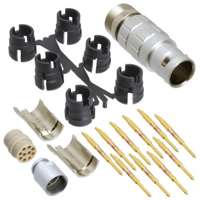 JBXFD2G10MSSDSMR CONN PLUG MALE 10P GOLD SLDR CUP