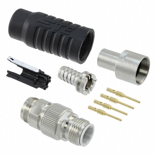 1-2823449-3 CONN PLUG MALE 5POS GOLD CRIMP