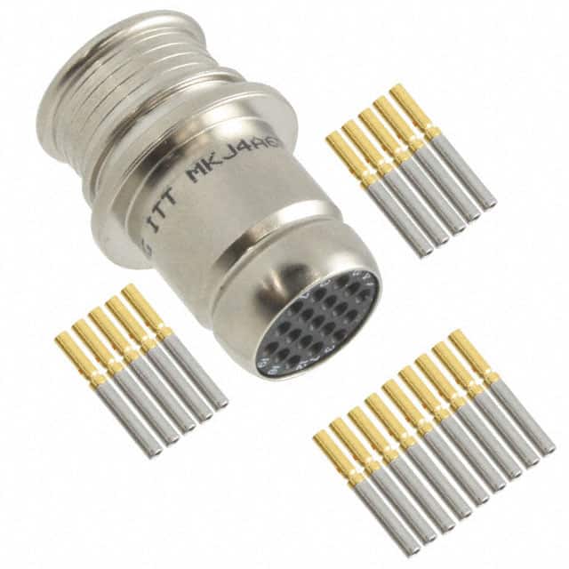 MKJ4A6F9-19S CONN PLUG FMALE 19POS GOLD CRIMP