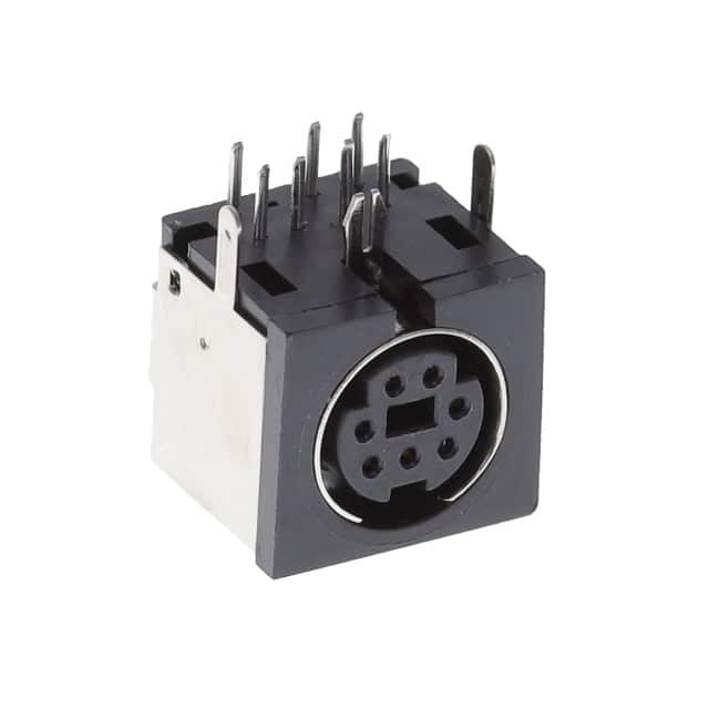 MD-70SM CONN RCPT FMALE MINI DIN 7P SLDR