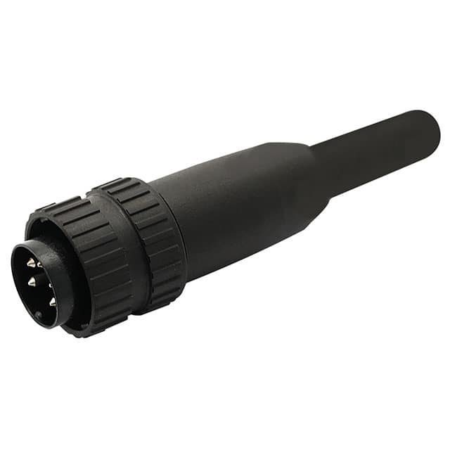 T 3374 991 CONN PLUG MALE 5P SILV SLDR CUP