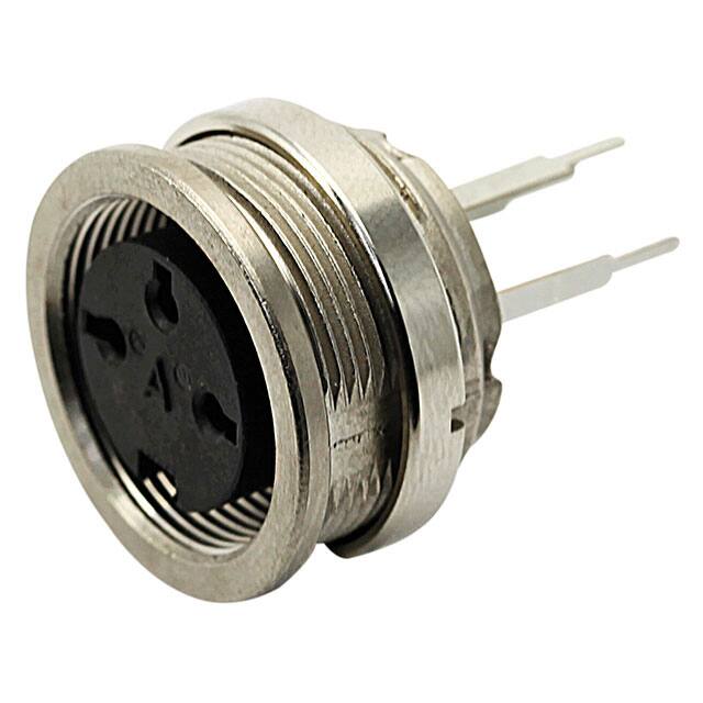 C091 61N003 130 2 CONN RCPT FMALE 3P SILVER SOLDER