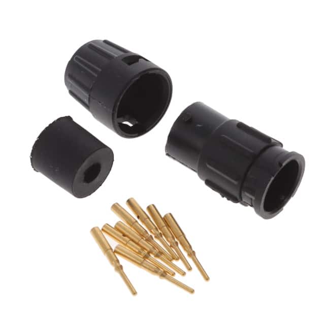 8280-8PG-318 CONN RCPT MALE 8POS GOLD CRIMP