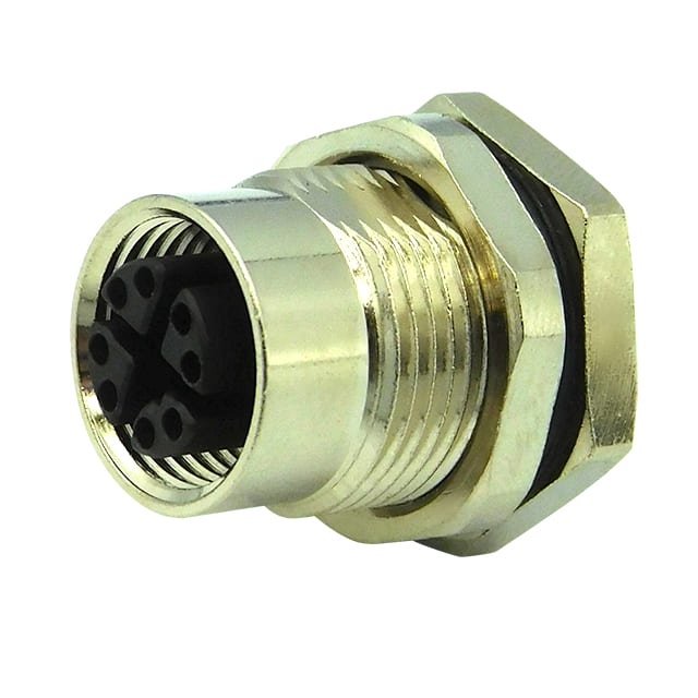 SS-12400-003 CONN RCPT FMALE 8P VRT REAR MNT