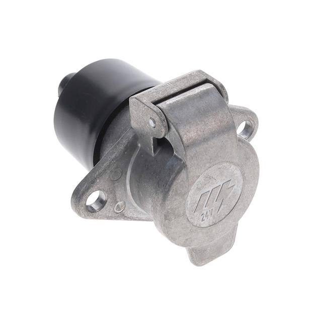 00581090 CONN RCPT MALE 7POS NICKEL SLDR