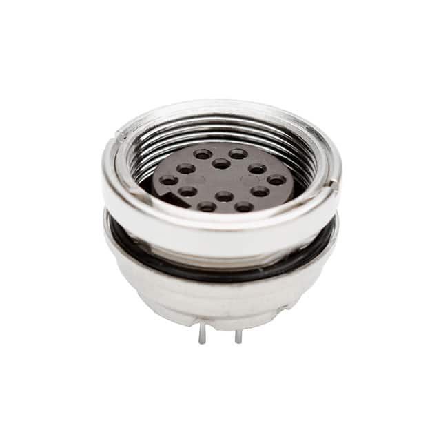 C091 61G012 110 2 CONN RCPT FMALE 12P SILVER SLDR