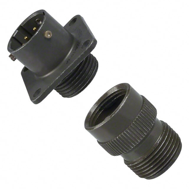 PT00A10-6P CONN RCPT MALE 6P GOLD SLDR CUP