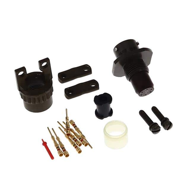 MS3121F10-6P CONN RCPT MALE 6POS GOLD CRIMP