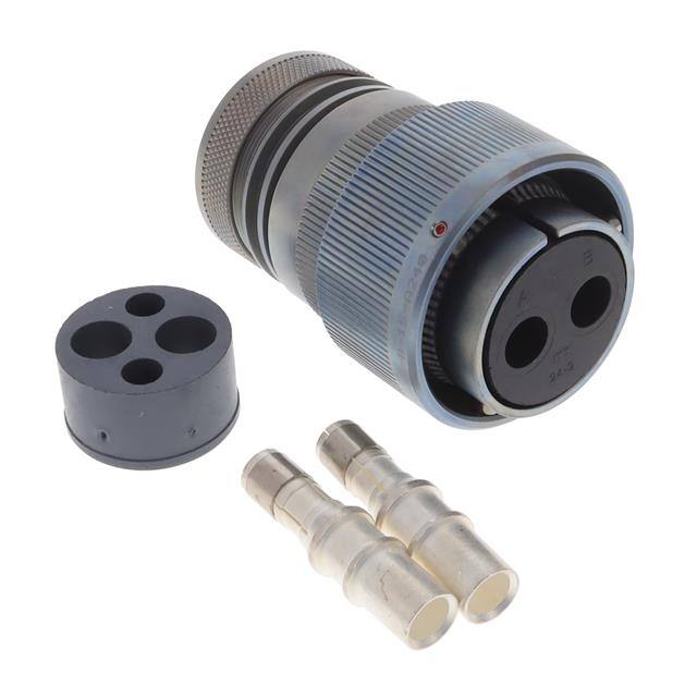 CA3106E24-9S-B-15-A240 CA-B 2C 2#4 SKT INLINE PLUG
