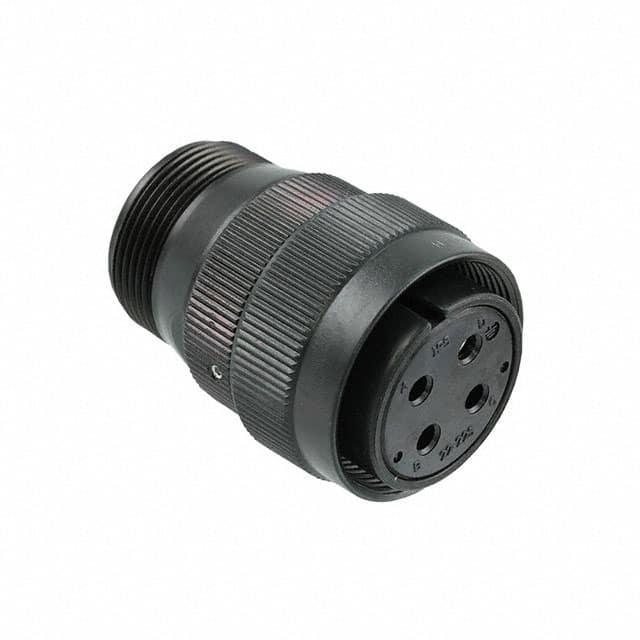 H/MS3106A22-22S-D-T(73) CONN PLUG FMALE 4P SOLDER CUP