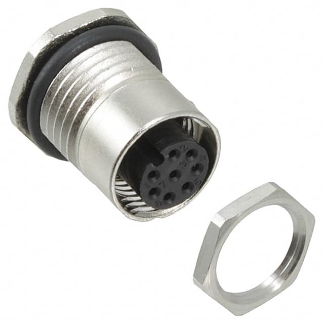 1553860 CONN RCPT FMALE 8POS GOLD SOLDER