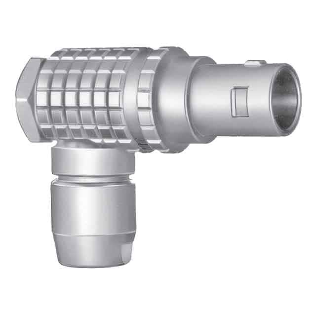 FHG.1B.302.CLAD52 CONN PLUG MALE 2P GOLD SLDR CUP