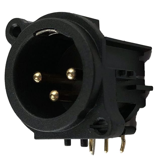 IO-XLR3-M-EH CONN RCPT MALE XLR 3POS SOLDER