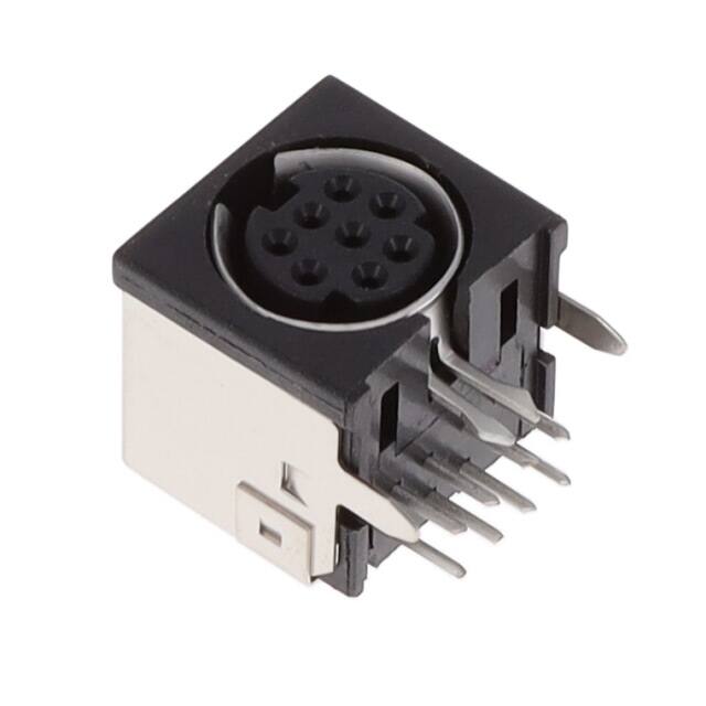 KMDGX-8S-AS CONN RCPT FMALE MINI DIN 8P SLDR