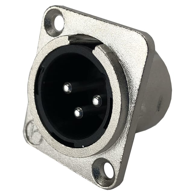 IO-XLR3-M-JL CONN RCPT MALE XLR 3P SOLDER CUP
