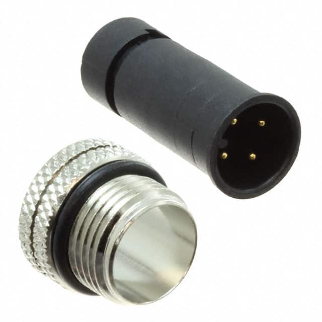 858-004-103RLU4 CONN RCPT MALE 4P GOLD SLDR CUP