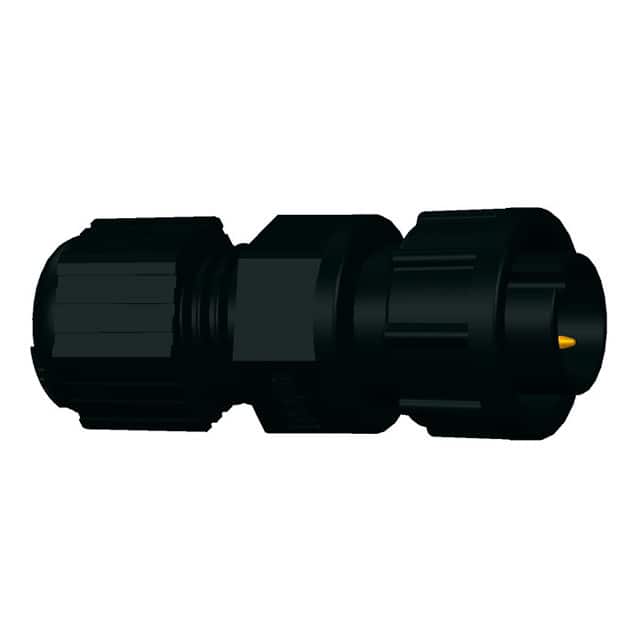 BD-03BFMA-LL7001 CONN PLUG MALE 3P GOLD SLDR CUP