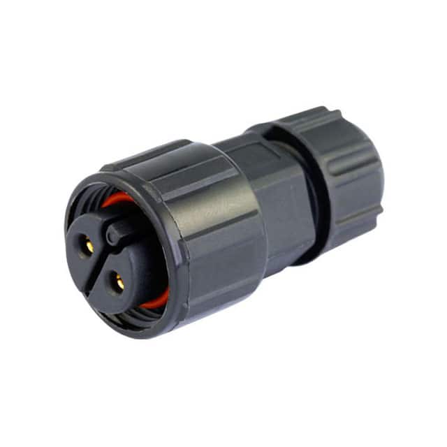 23002211-02 CONN PLUG FMALE 2POS SOLDER CUP