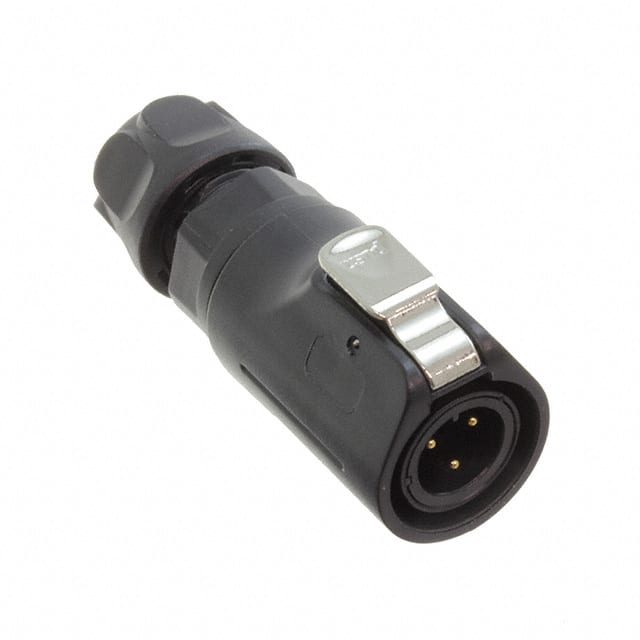 MRD-AP03-M15-000 CONN PLUG MALE 3P GOLD SLDR CUP