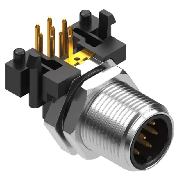 54-00251 CONN PLUG MALE 8POS GOLD SOLDER