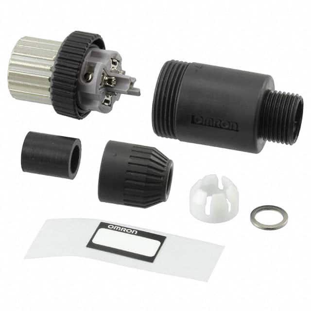 XS2C-D4S1 CONN RCPT FMALE 4POS GOLD SCREW