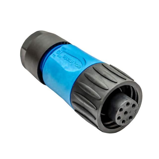 C01630D00611010 CONN PLUG FMALE 7P SILVER SOLDER