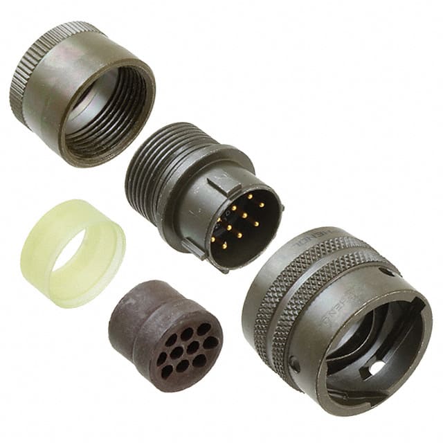 PT06E-12-10P CONN PLUG MALE 10POS SOLDER CUP