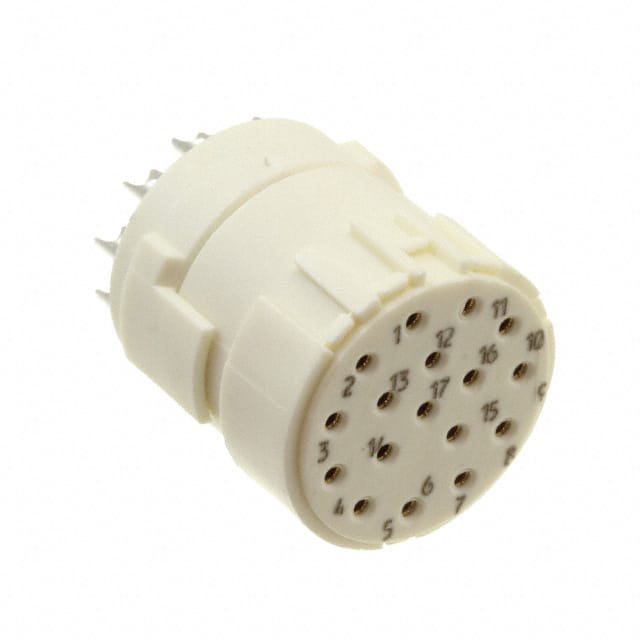 1224330000 CONN FMALE INSERT 17P SOLDER CUP