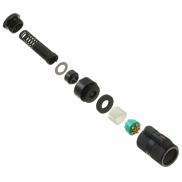 AP-146/4-3 CONN PLUG FMALE 6P GOLD SLDR CUP