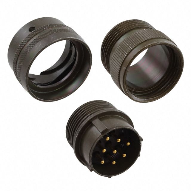 PT06A-16-8P CONN PLUG MALE 8P GOLD SLDR CUP