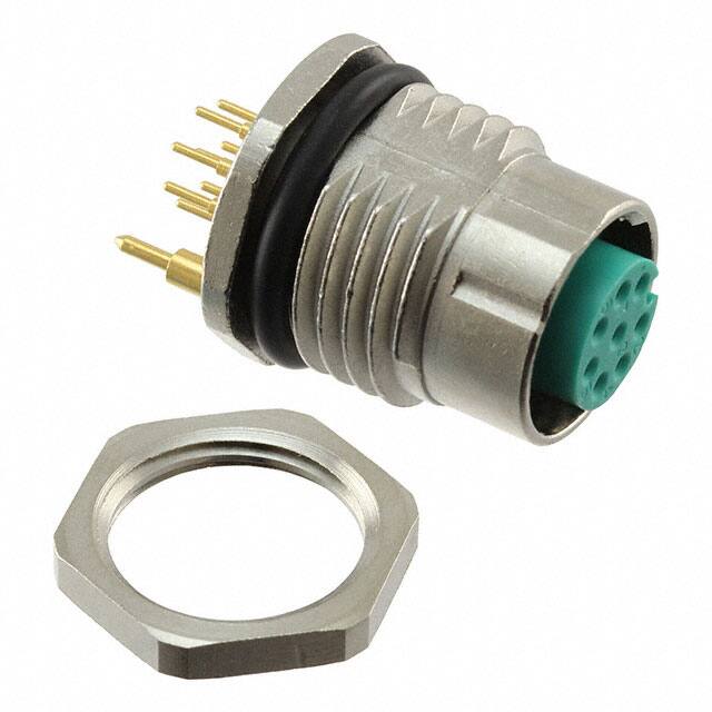 1456543 CONN RCPT FMALE 8POS GOLD SOLDER