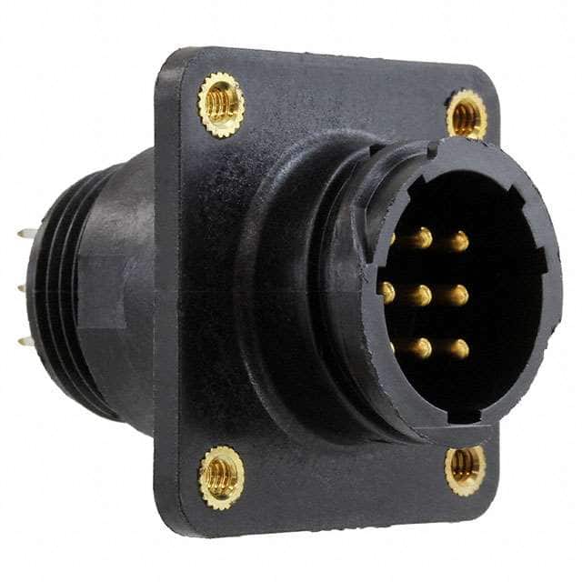 1-208223-0 CONN RCPT MALE 9POS GOLD SOLDER