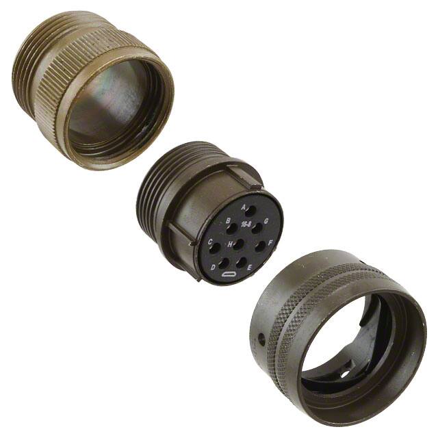 PT06A-16-8S CONN PLUG FMALE 8P GOLD SLDR CUP
